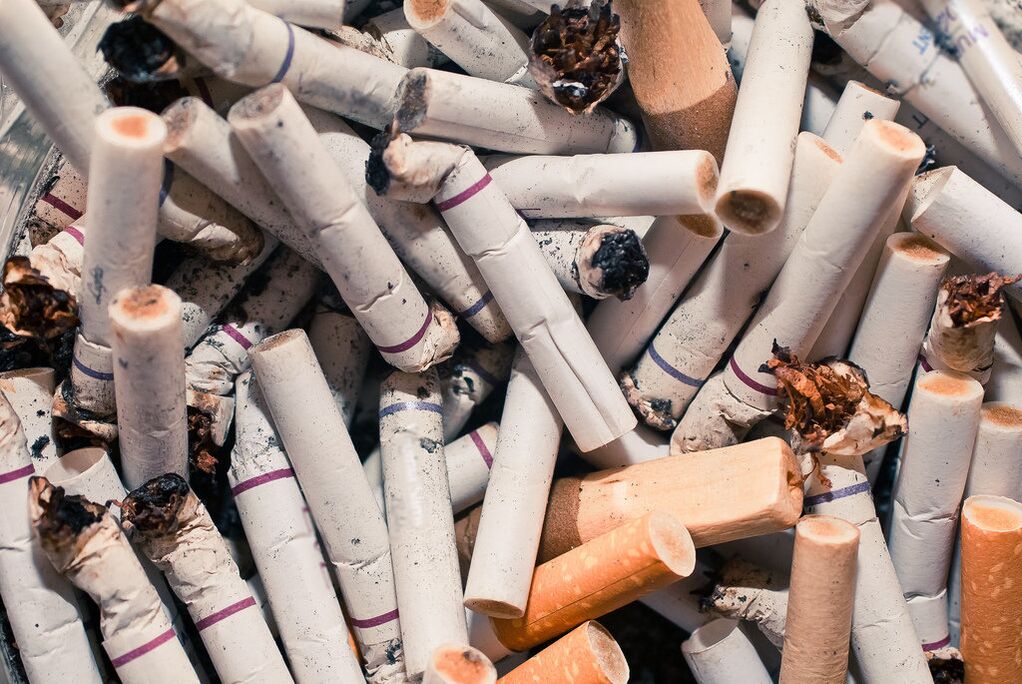 Rechazo de cigarrillos